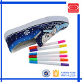 Dual Tips Washable Ink Muliti Colors Size 14.3*1cm Textile Marker Pens